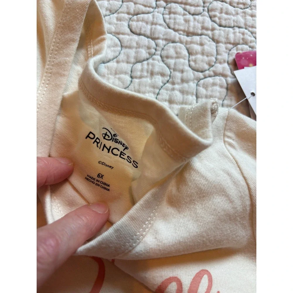 Disney‎ Princess Belle Once Upon a Time Skort Set Girls 6X